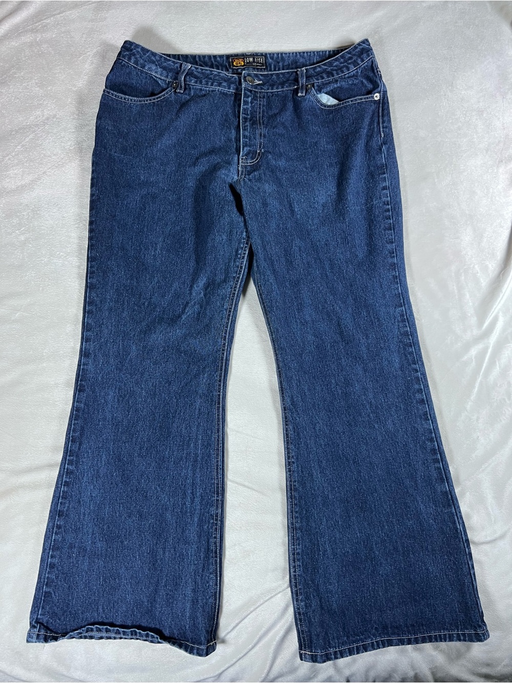 Route 66 Jeans Size M Low Rise Bootcut Blue Wash Denim Cotton